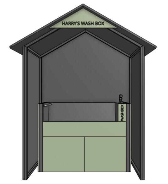 Outdoor WashBox - With cover